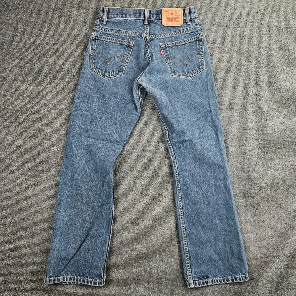 Levis 517 Jeans Men's 31x30 Bootcut Denim Med Wash Y2K Cotton Western Cowboy